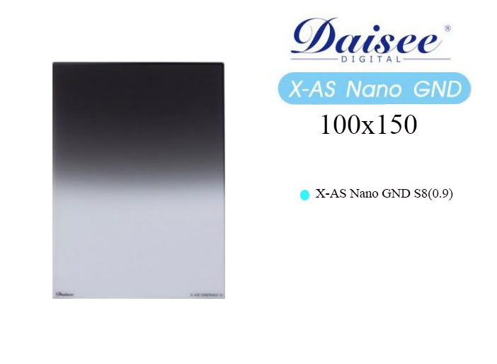 Filter Daisee 100x150 X-AS Nano GND S8 (0.9)