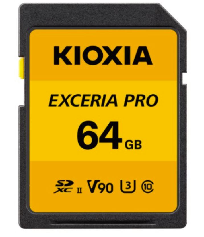 Thẻ nhớ SDXC Exceria Pro UHS-II C10 Read 270MB/s Kioxia