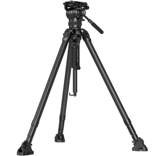 Chân máy ảnh SmallRig 4259 x Potato Jet TRIBEX Hydraulic Carbon Fiber Tripod Kit