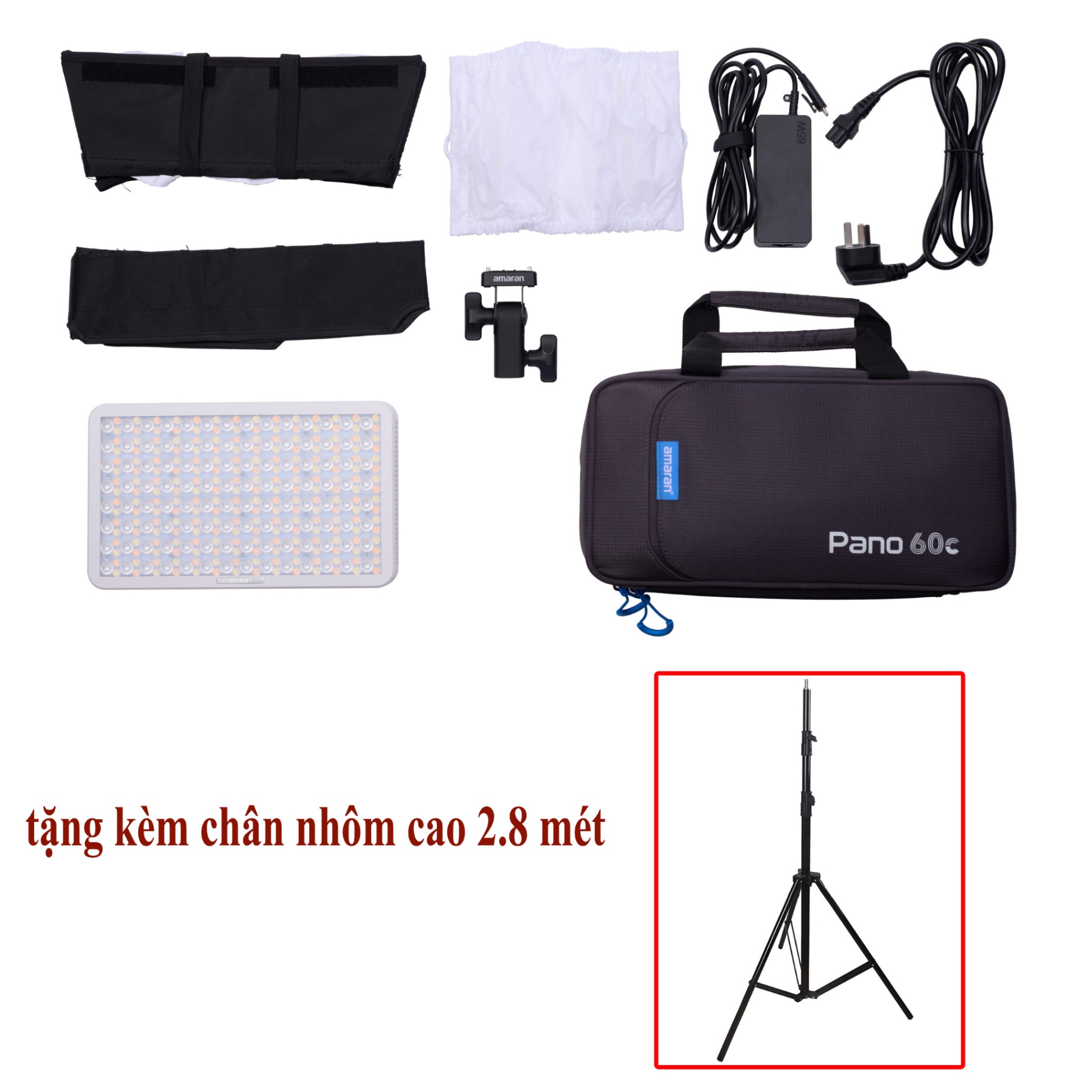 Đèn amaran Pano 60c (White)