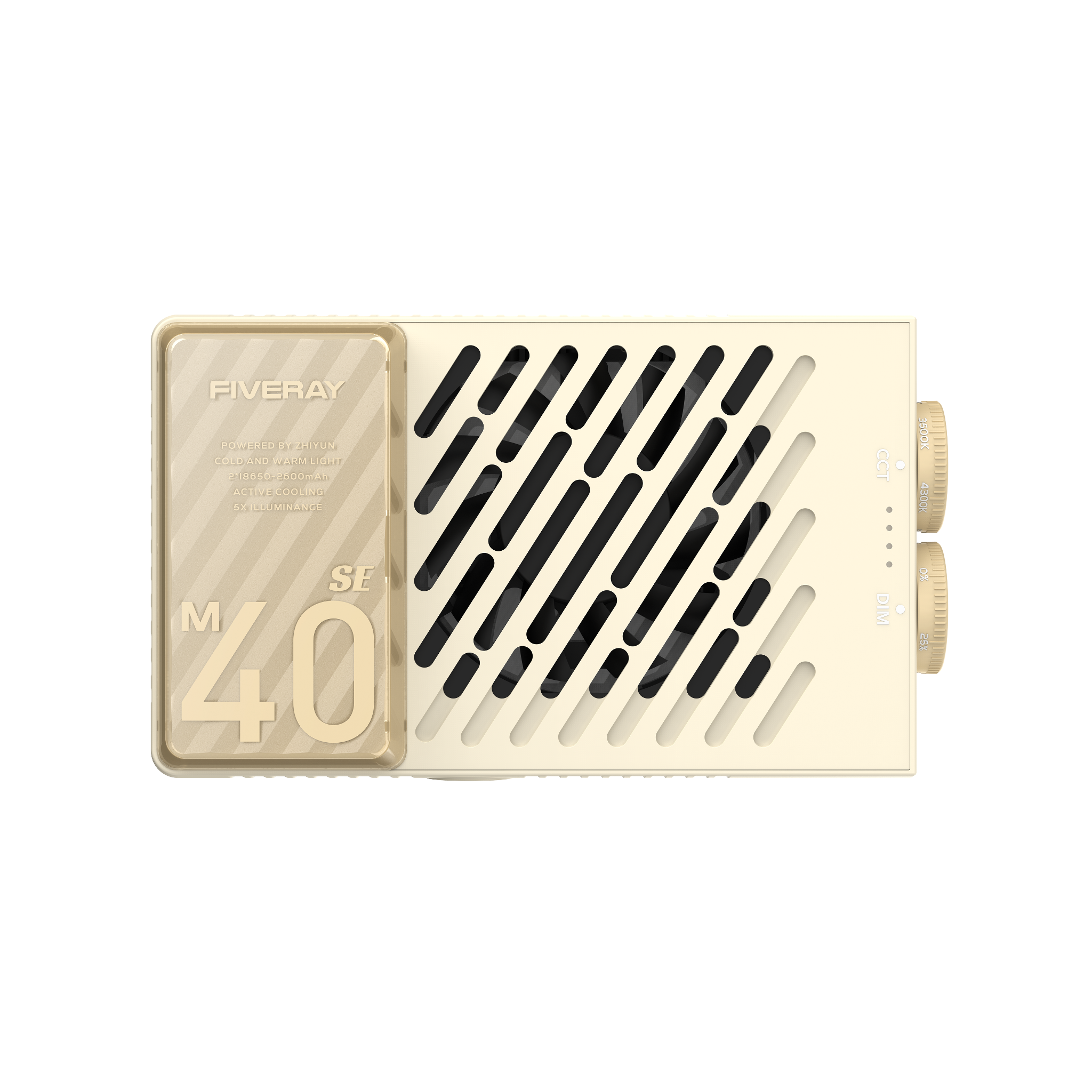 Đèn LED cầm tay Zhiyun Fiveray M40 SE Combo