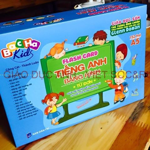 Bộ thẻ flashcard tiếng anh hằng hình (Từ Đơn)