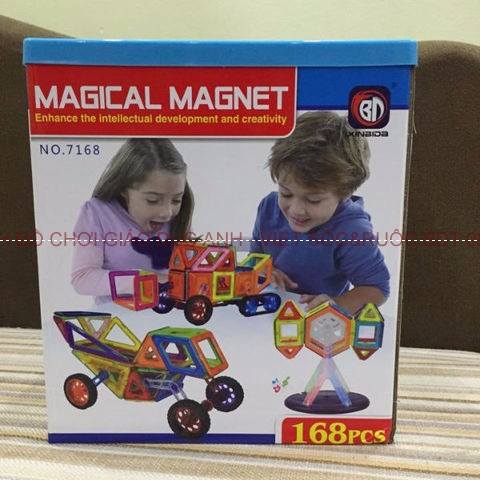 Bộ ghép hình nam châm thông minh Magical Magnet 168pc và 198pc