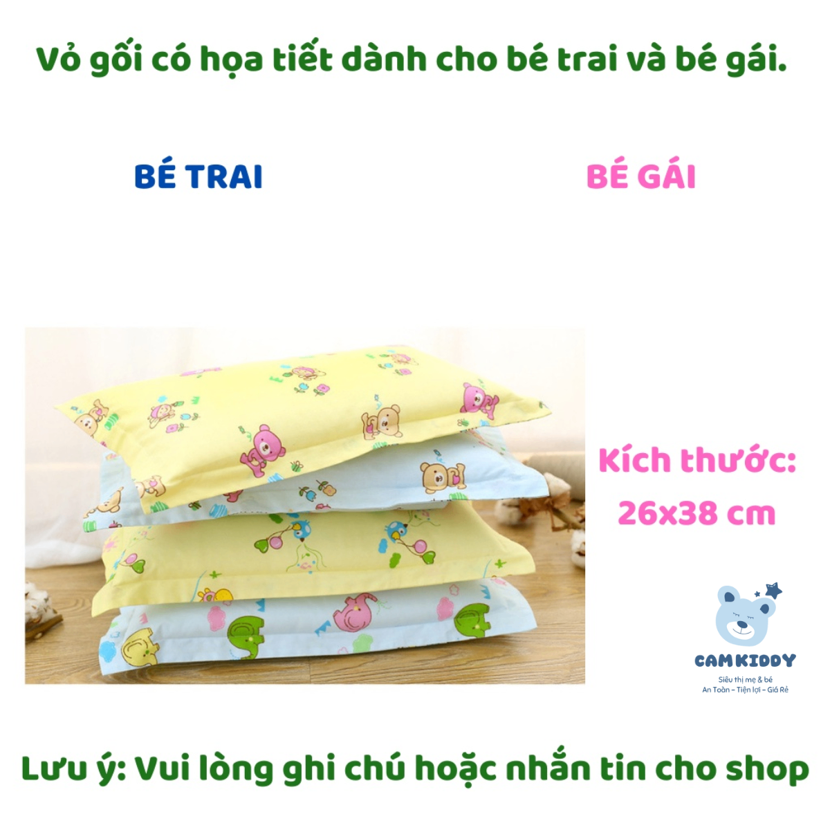 Gối Thảo Dược Đinh Lăng Cao Cấp Cho Bé Ngủ Ngon size 2 bé từ 12 tháng