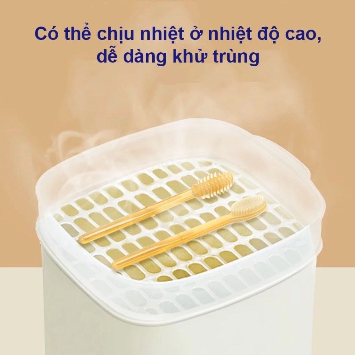 Set bàn chải và rơ lưỡi/tưa lưỡi Silicon vệ sinh răng miệng cho bé