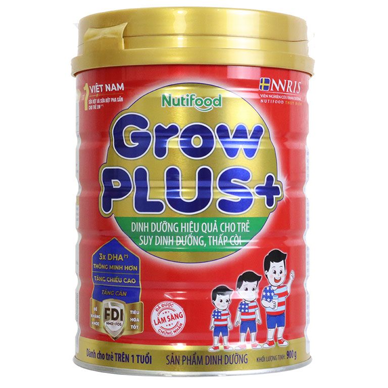 Sữa Grow Plus Nutifood 900g