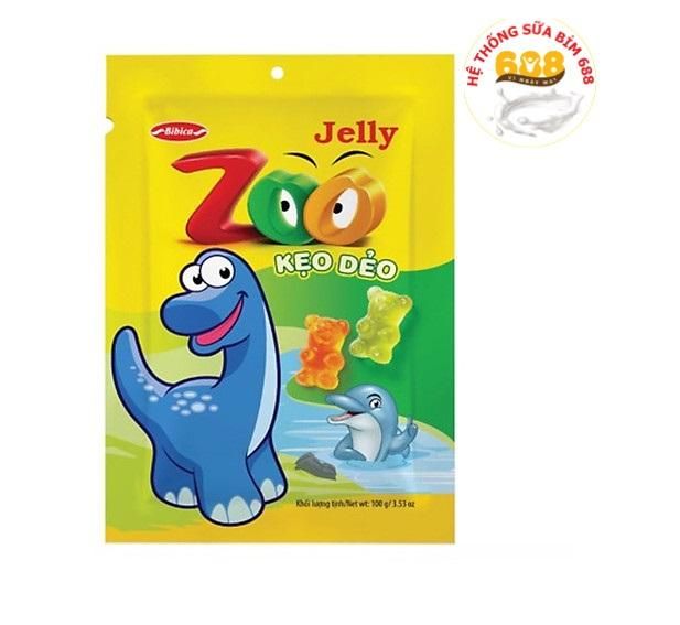 Kẹo dẻo jelly zoo 100g