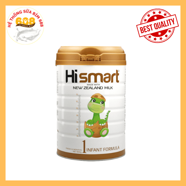 Sữa bột hismart số 1 800gr