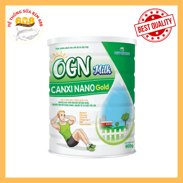 Sữa OGN - 900g - Canxi Nano