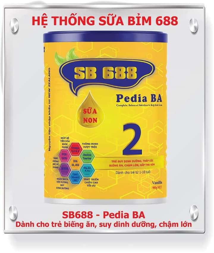 Sữa SB688 - Pedia BA (400gr)