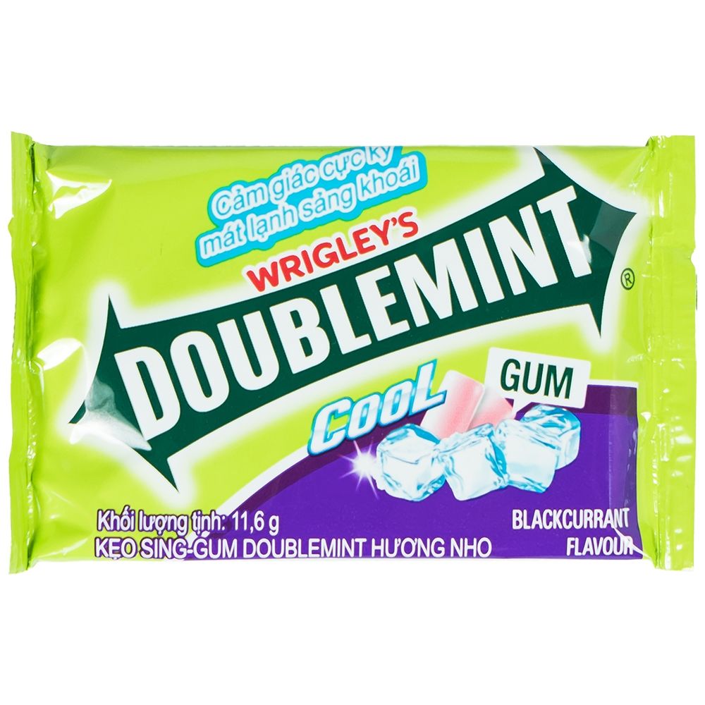 Kẹo sing gum doublemint vỉ 11.6g