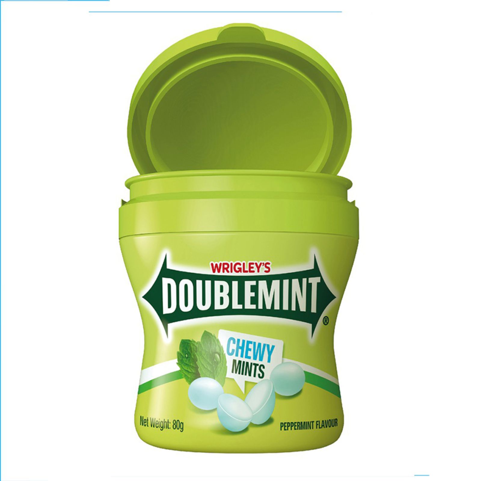 Kẹo nhai doublemint chewy mints 80g