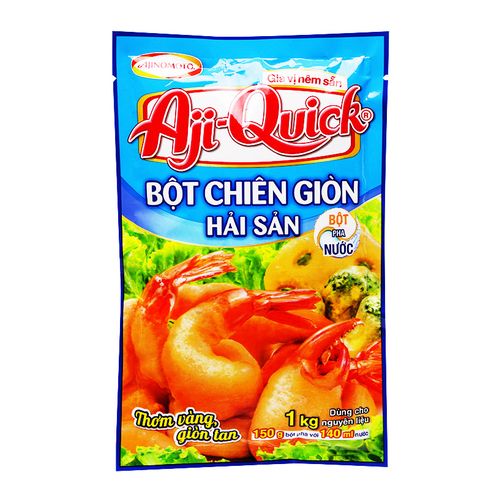 Bột chiên giòn hải sản aji quick