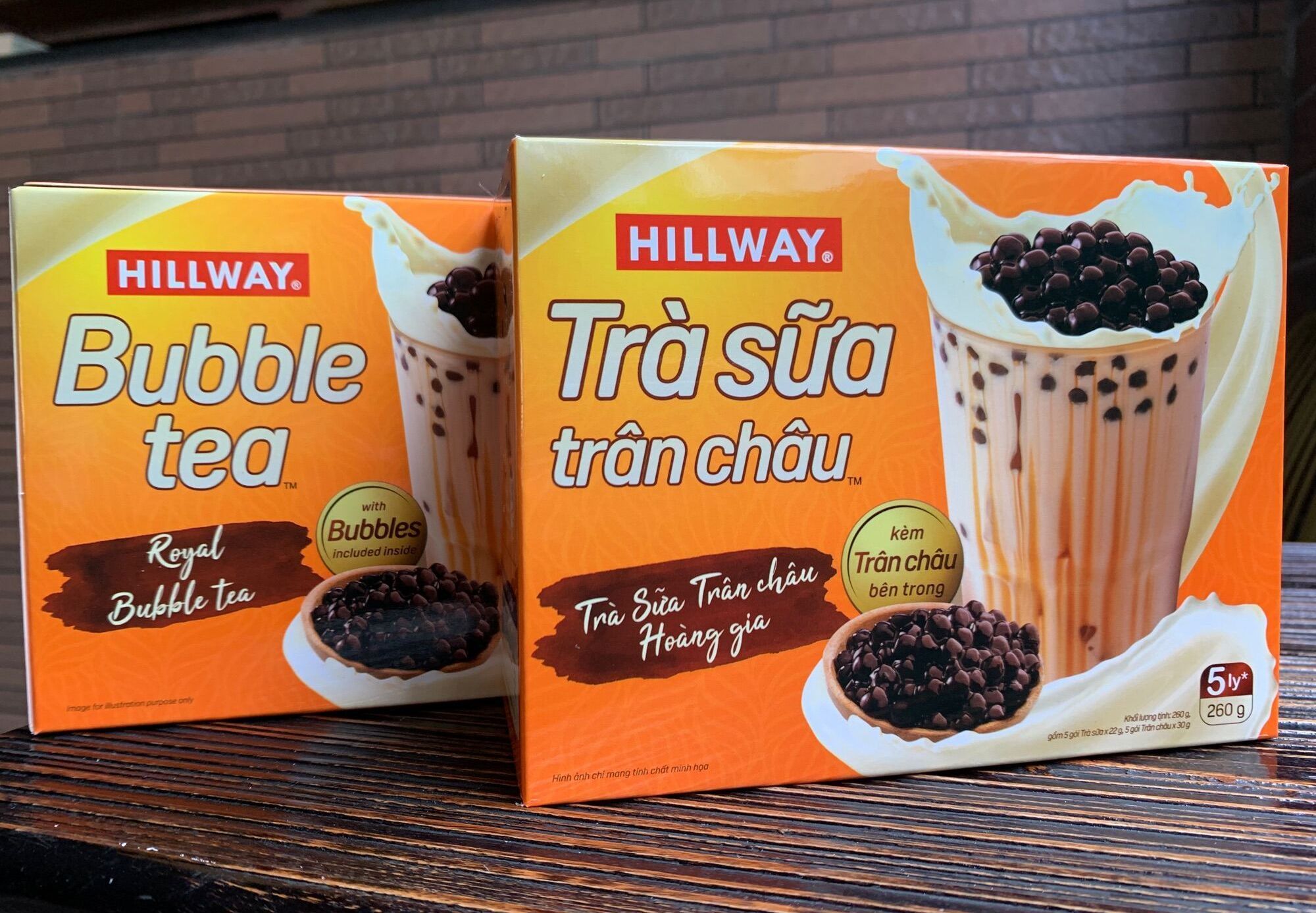 Trà sữa Hillway vị truyền thống 260g