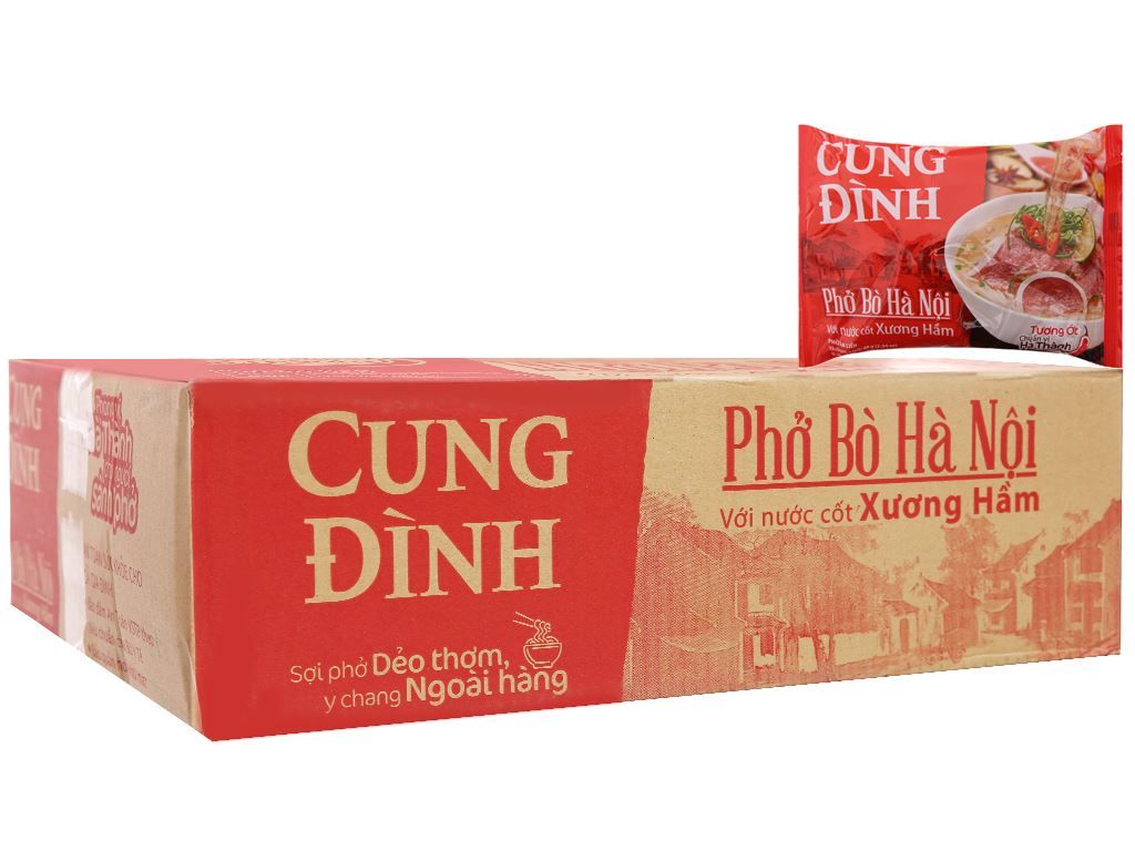 Phở bò cung đình thùng (32 gói)