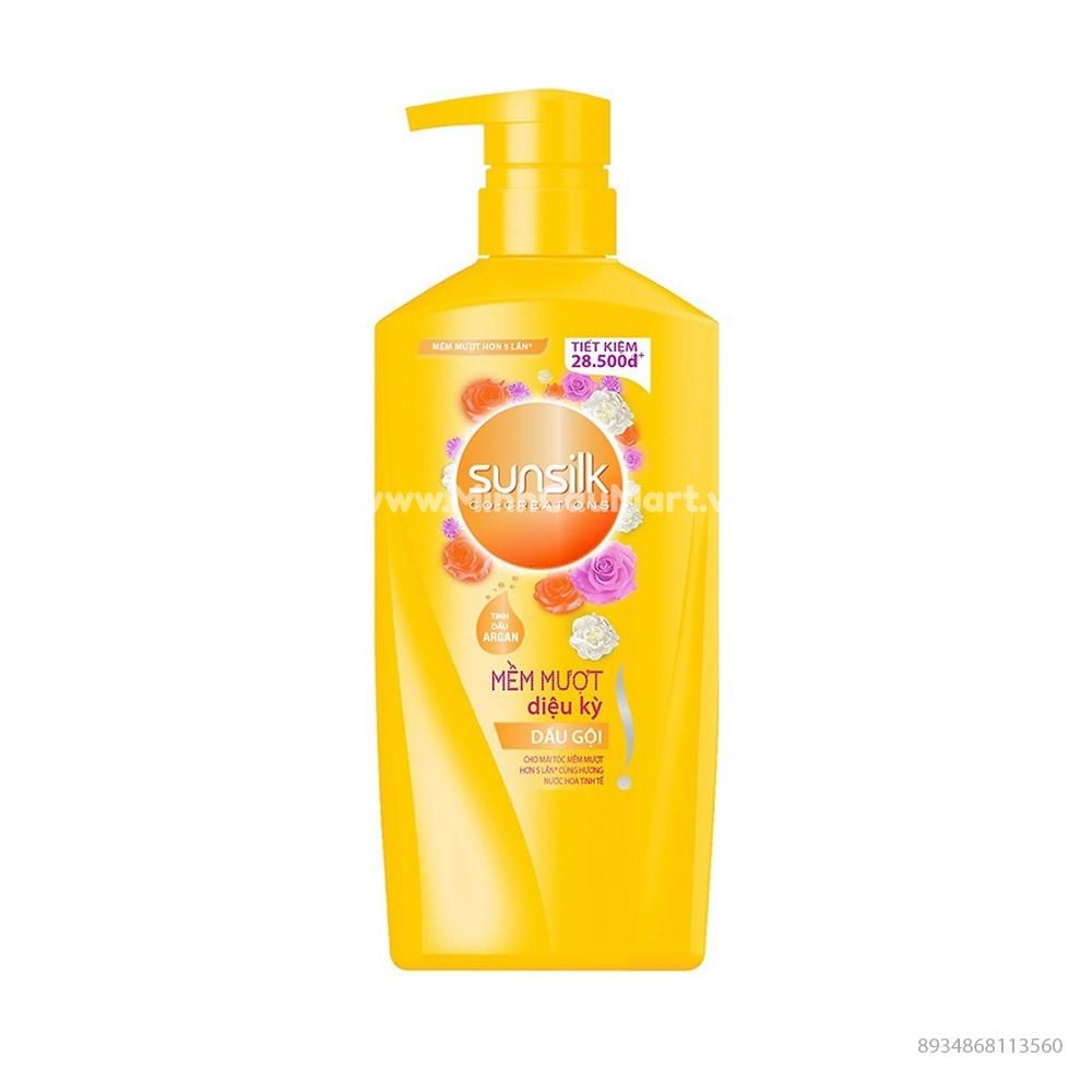 Dầu gội sunsilk chai 650ml