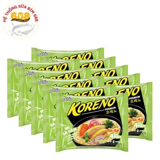 Mì gà hầm koreno hàn quốc 100g