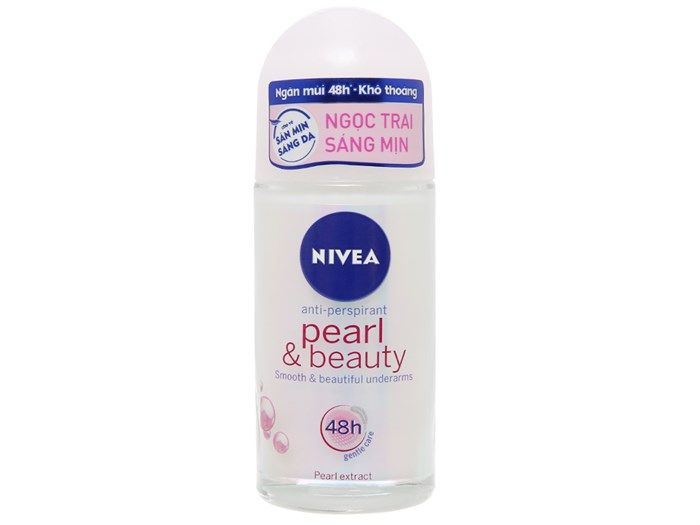 Lăn khử mùi nivea ngọc trai pearl & beauty nữ 50ml