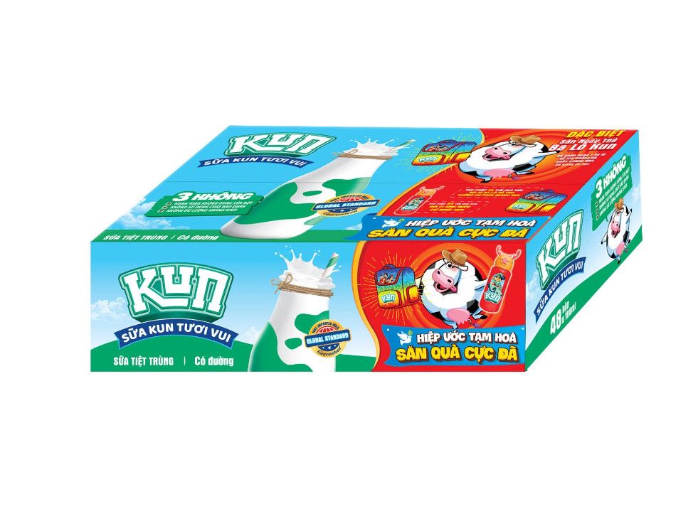 Sữa Kun tươi vui 110 ml