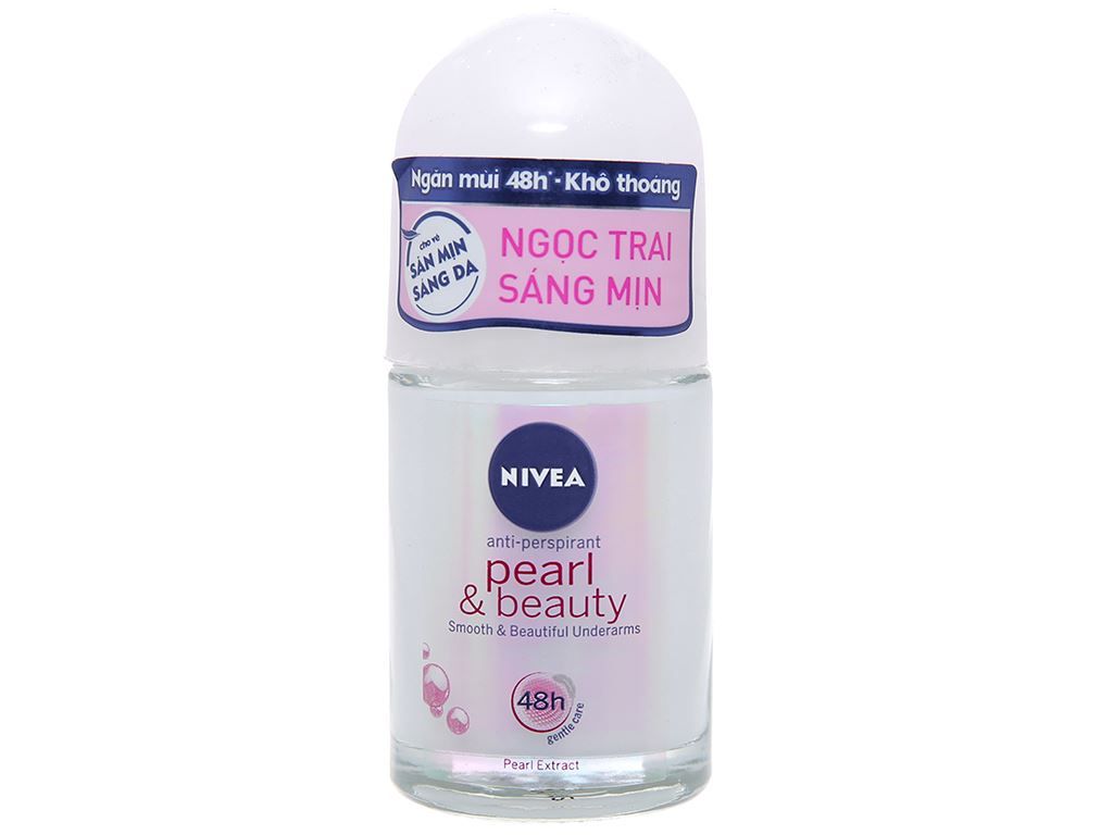 Lăn khử mùi nivea ngọc trai pearl & beauty nữ 25ml