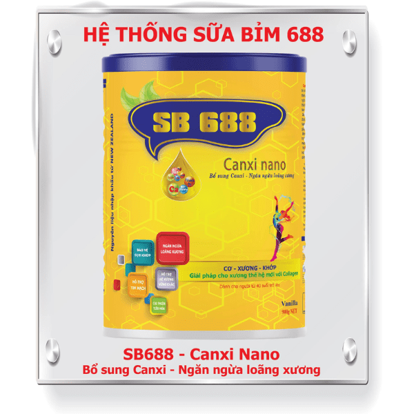 Sữa SB688 - Canxi Nano (900gr)