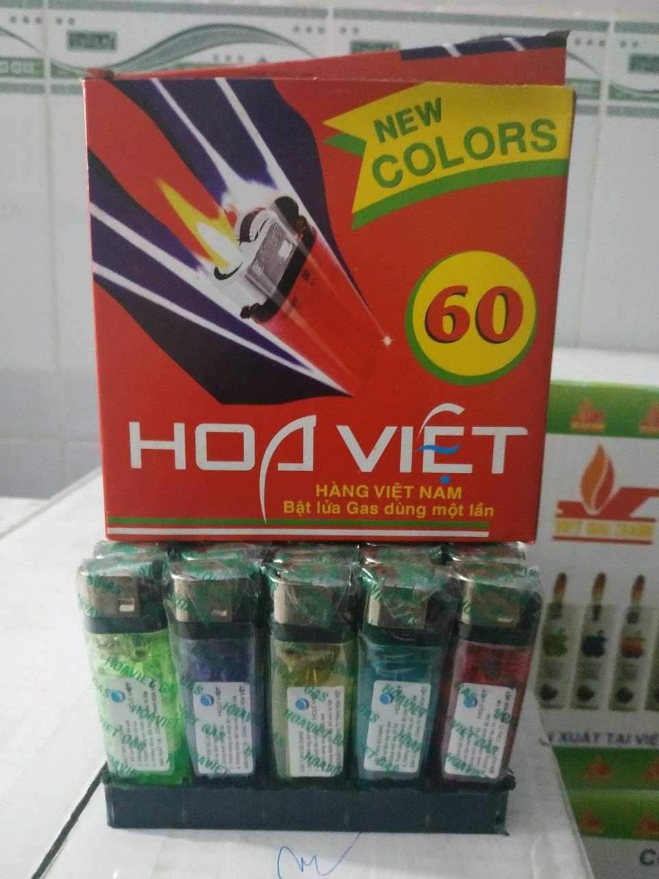 Bật lửa hoa việt