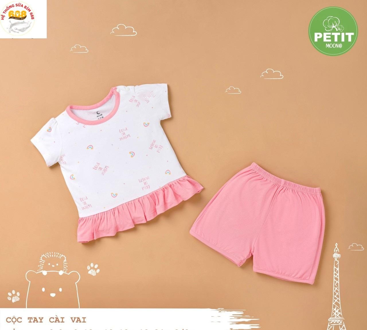 Bộ cài vai cộc tay petit