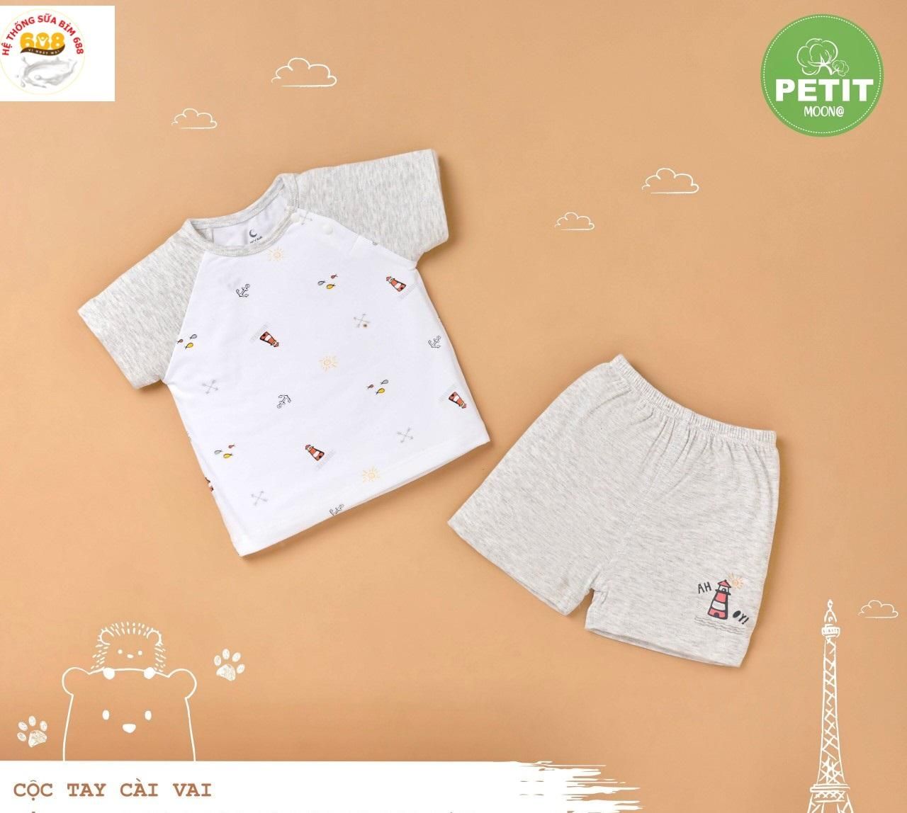 Bộ cài vai cộc tay petit