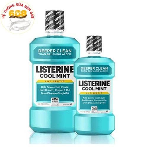 Nước súc miệng Listerine cool mint 750ml