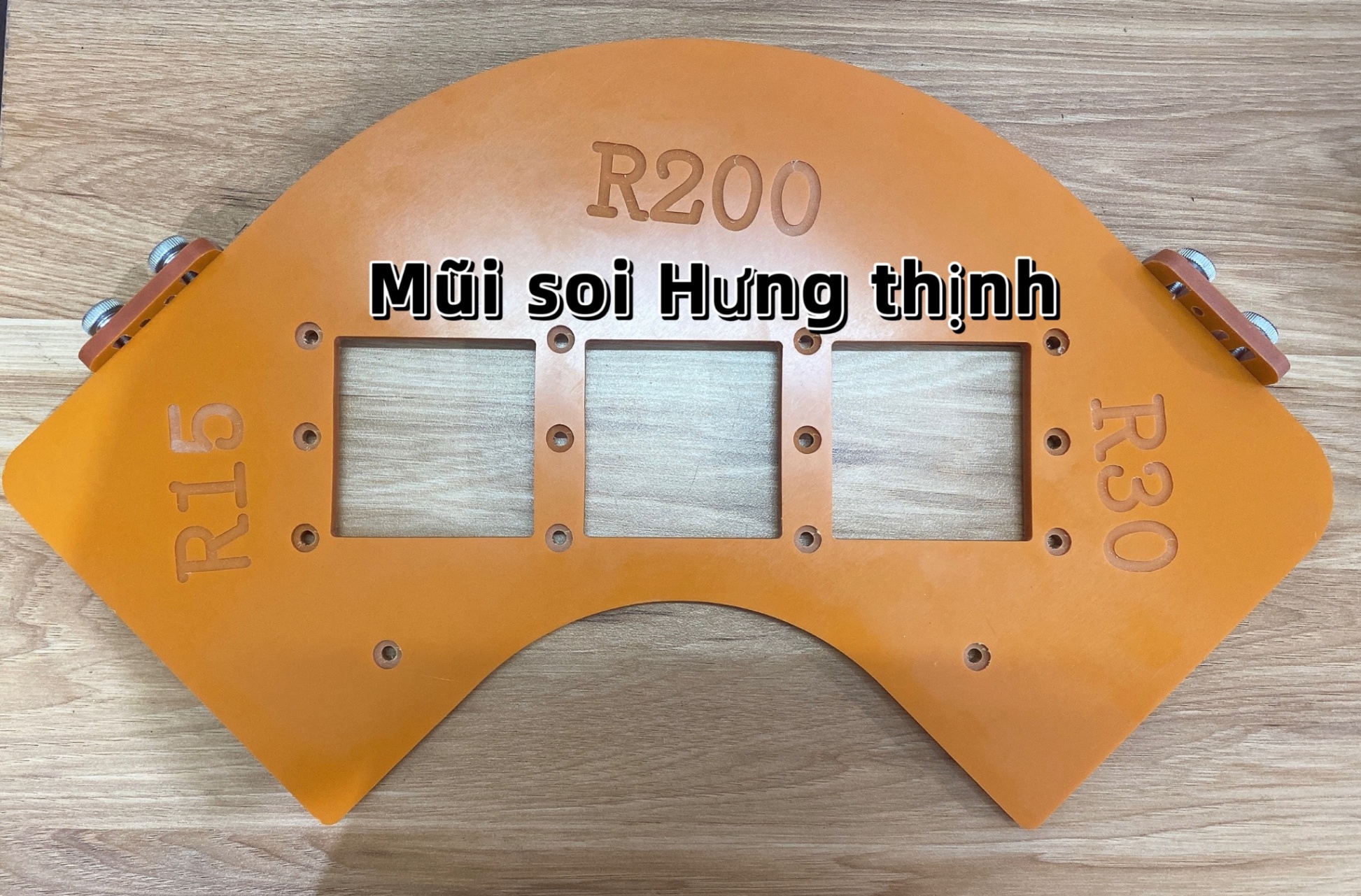 Cữ bo góc tròn 3 cạnh