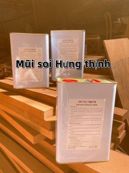 KEO DÁN GỖ HƯNG THỊNH CAN 3KG