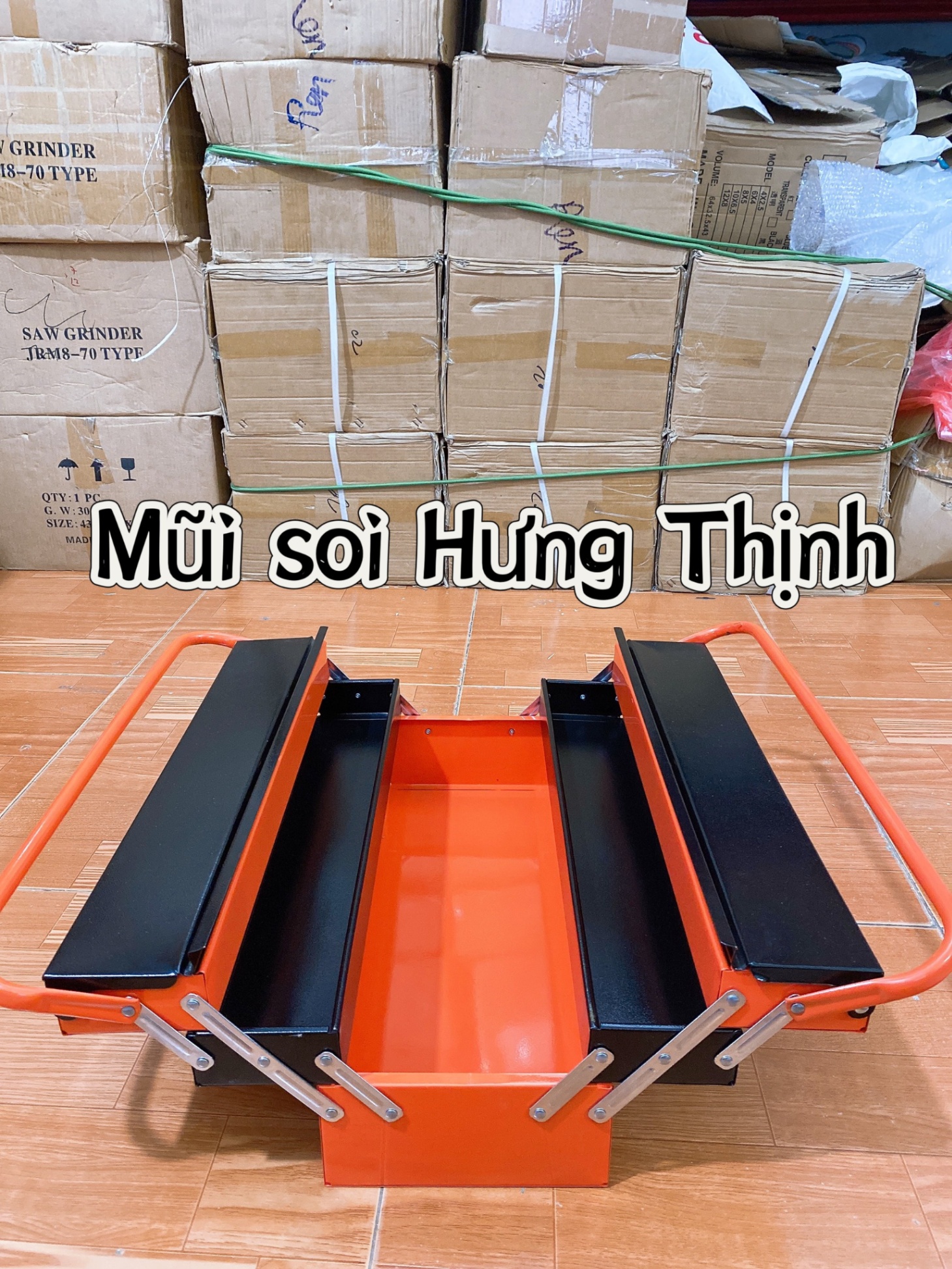 Hộp đựng dụng cụ 3 tầng- 530mm