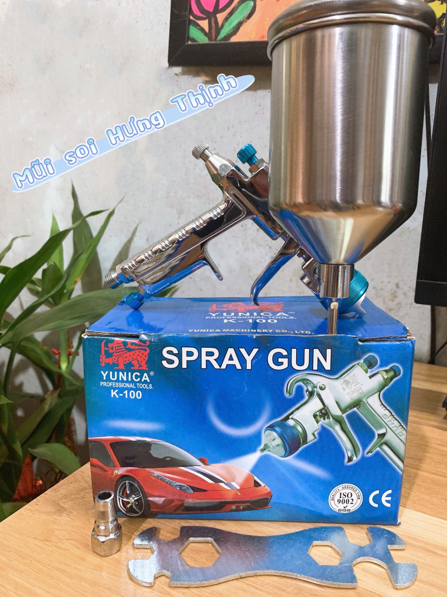 Súng phun SPRAY GUN YUNICA 1.3MM