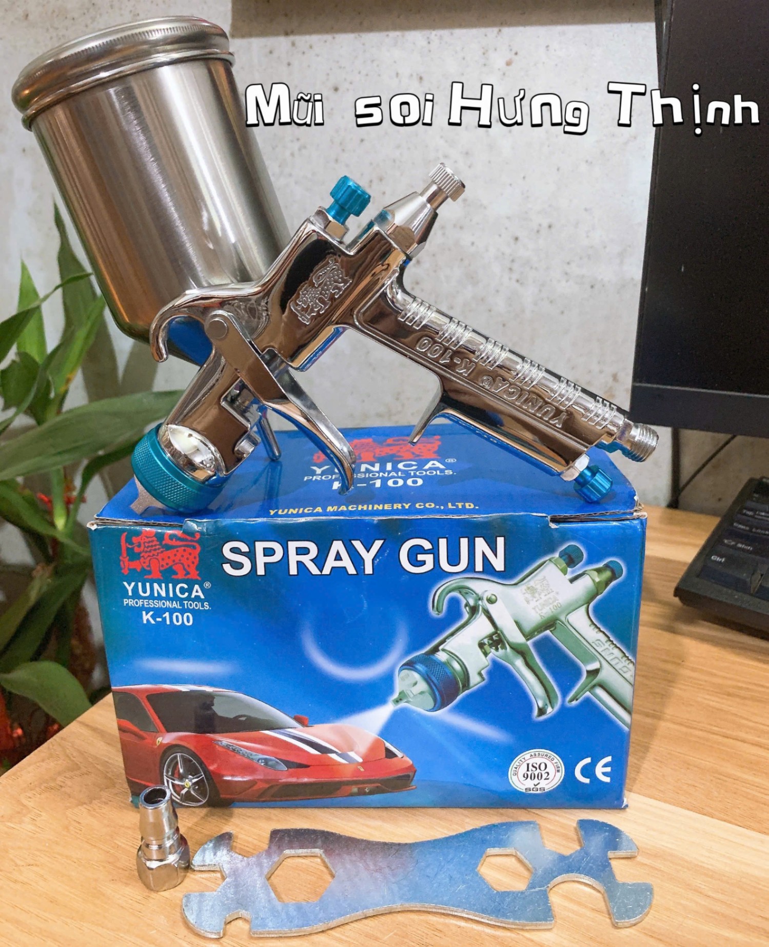 Súng phun SPRAY GUN YUNICA 1.3MM