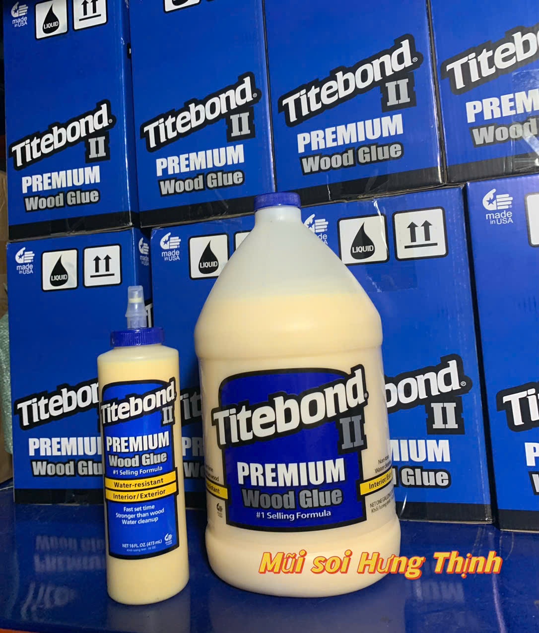 Keo sữa dán gỗ titebond