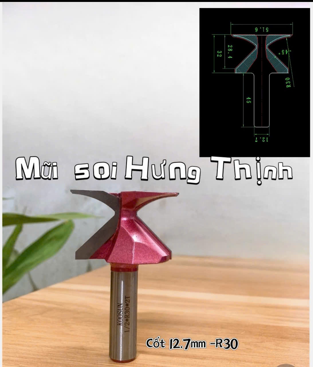 Mũi uốn cong 90 độ