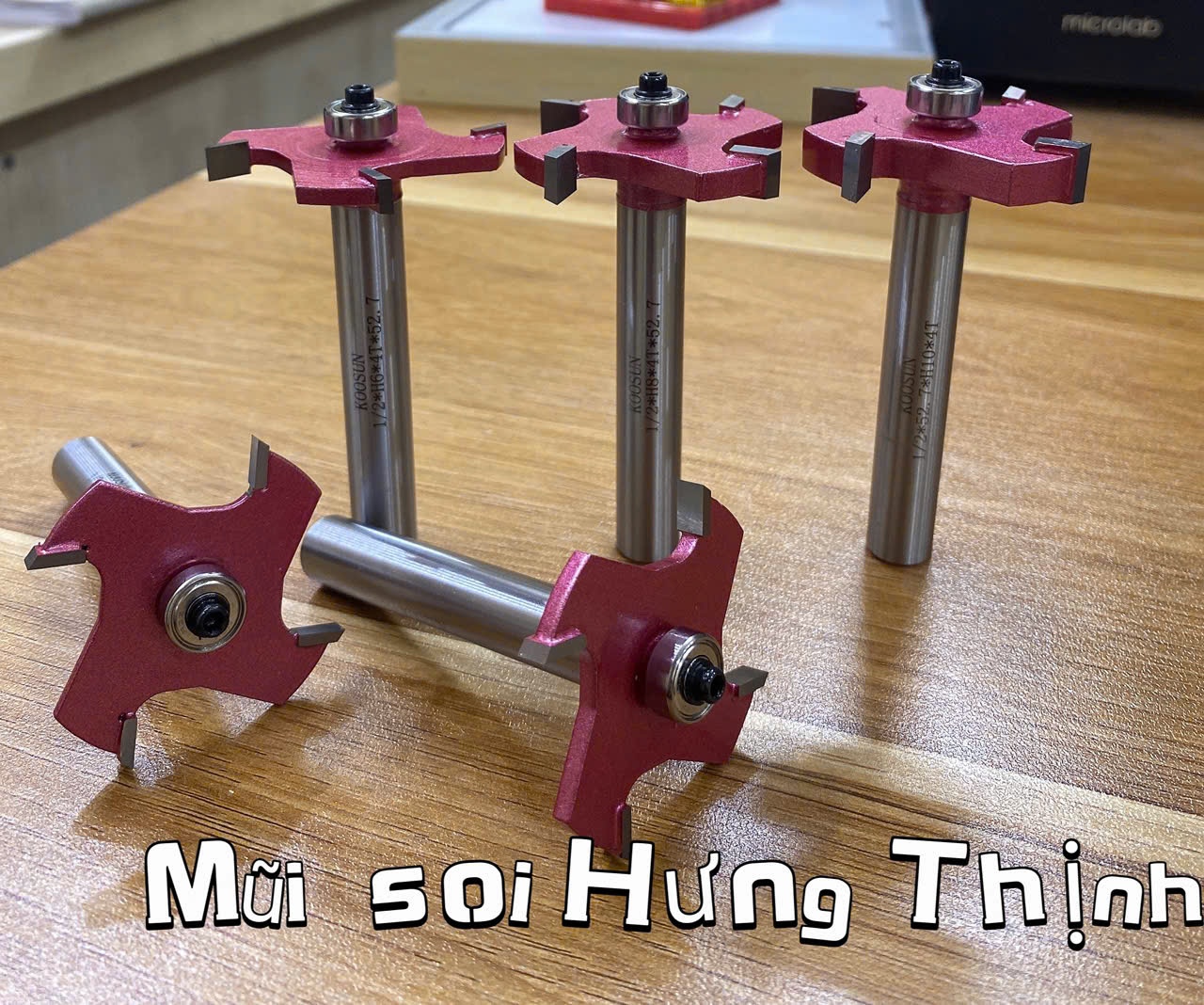 MŨI CUỐC 4 CÁNH CÓ BI KOOSUN ( cốt dài 7cm )