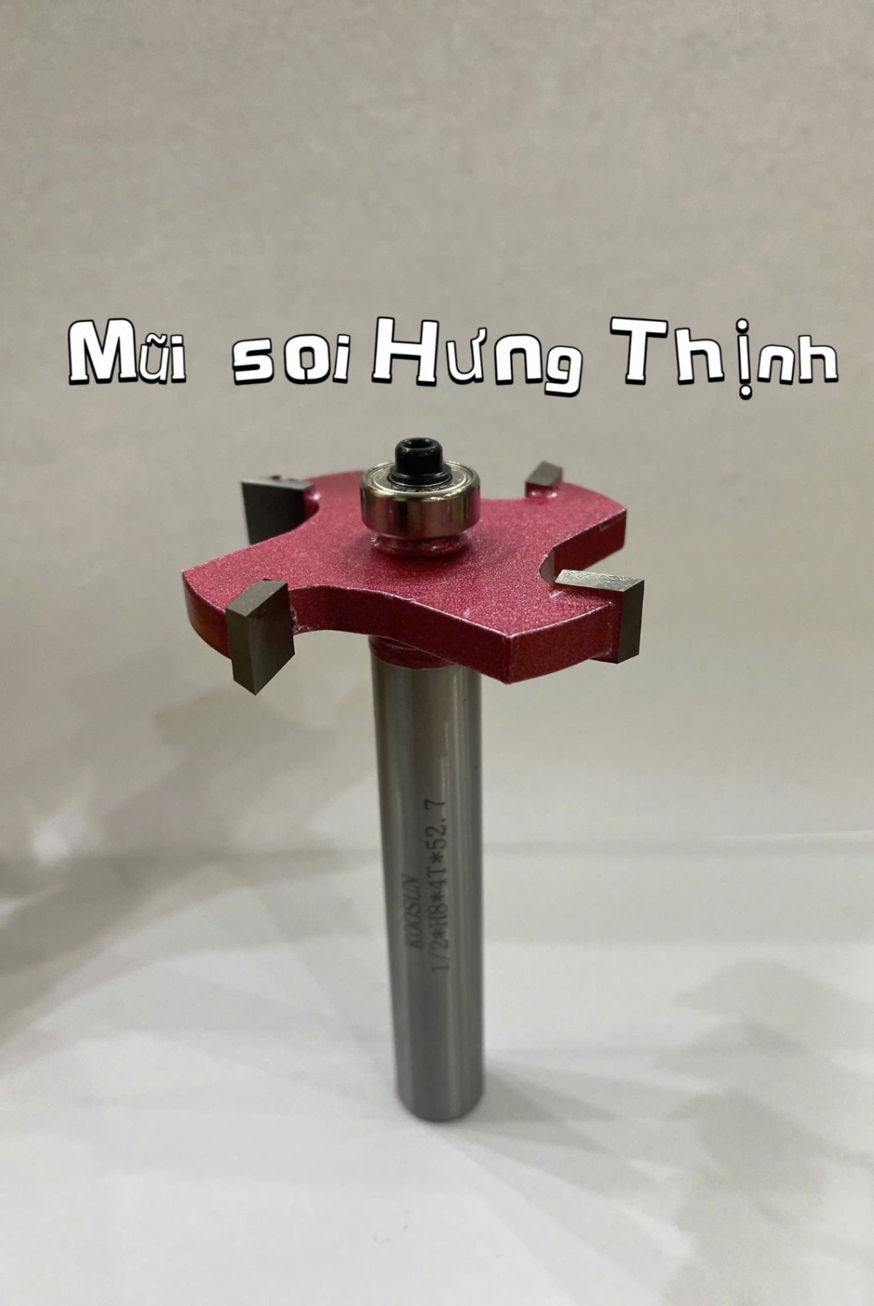 MŨI CUỐC 4 CÁNH CÓ BI KOOSUN ( cốt dài 7cm )