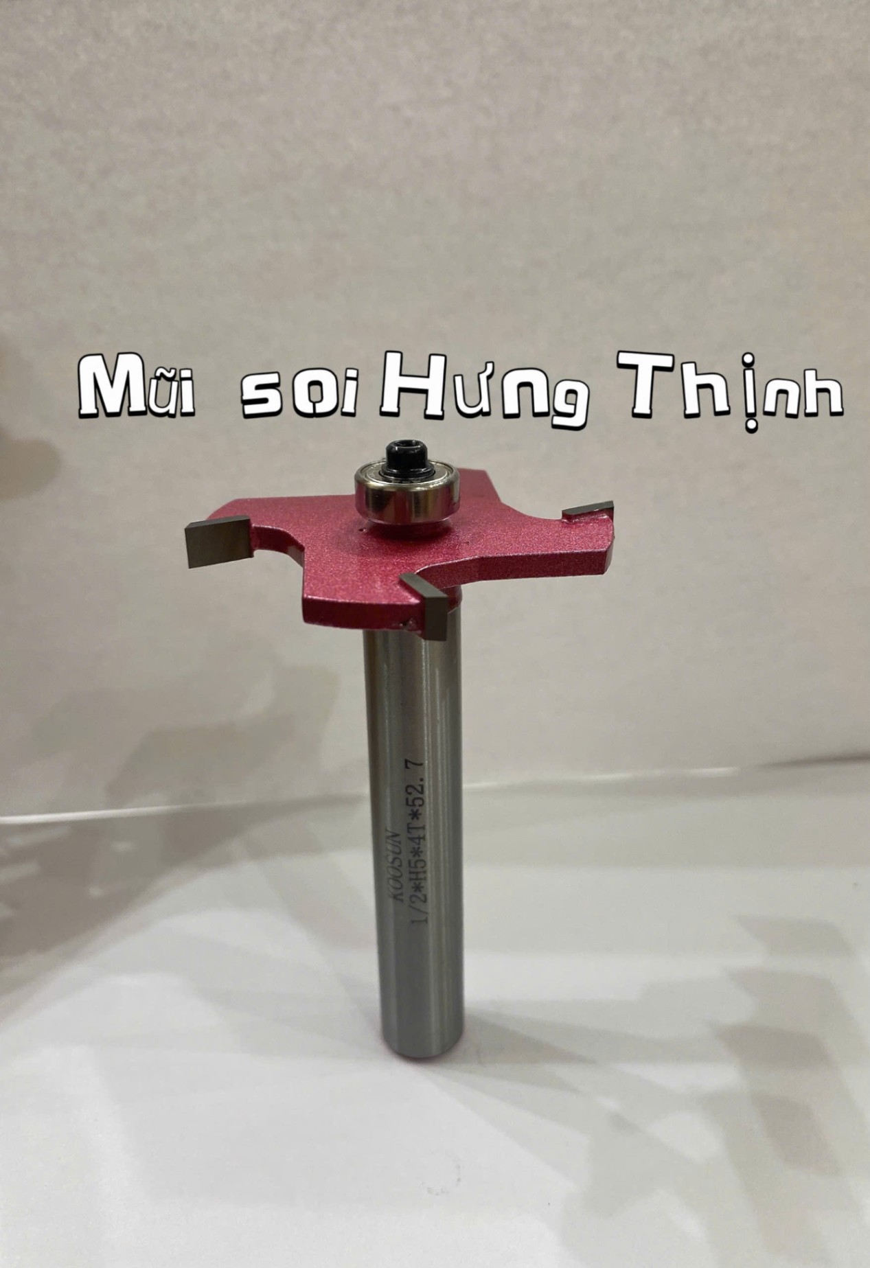 MŨI CUỐC 4 CÁNH CÓ BI KOOSUN ( cốt dài 7cm )