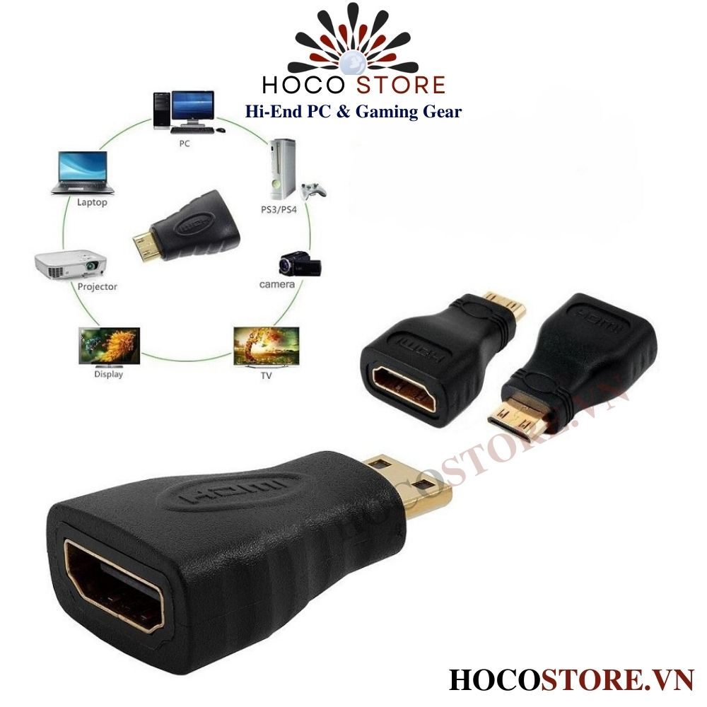 Đầu mini HDMI ra HDMI - HOCO STORE PC