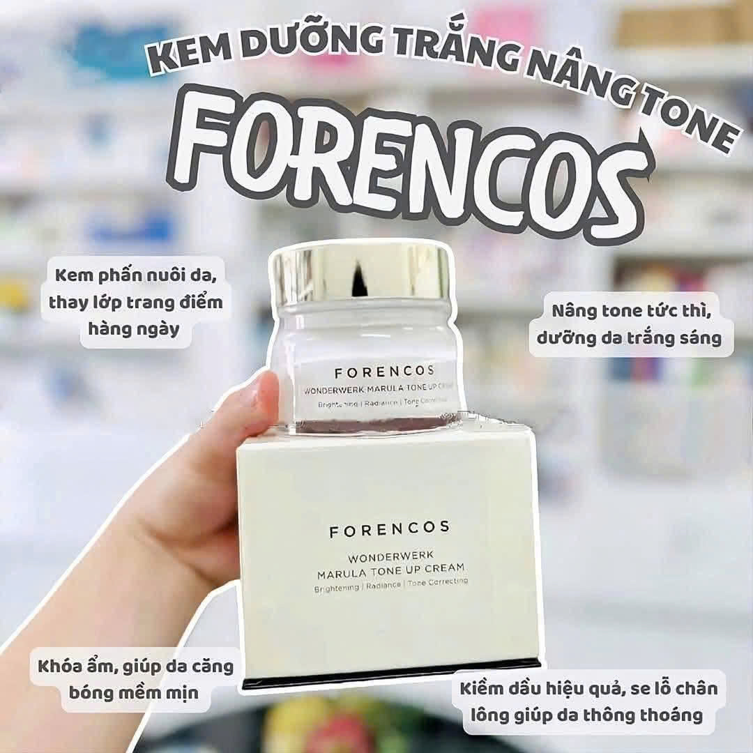 Kem trắng da mờ nám FORENCOS