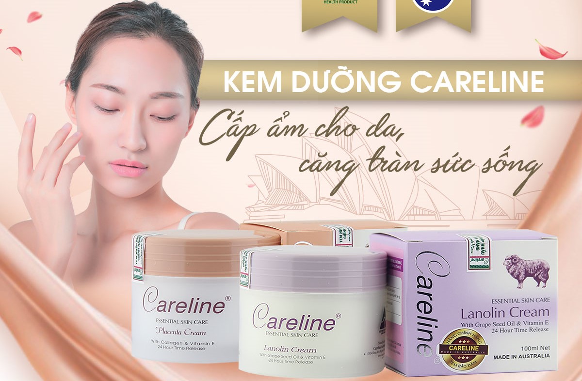 Kem Dưỡng Ẩm Cừu Tím Careline Lanolin Cream 100ml