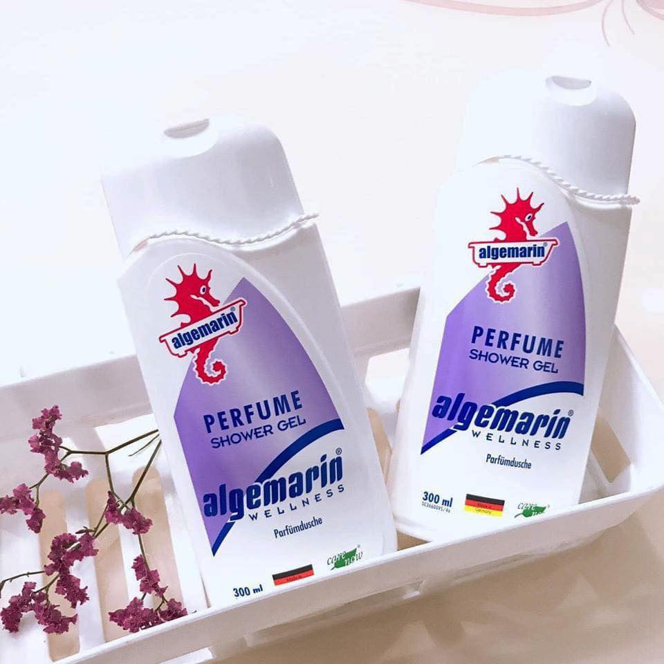 sữa tắm cá ngựa algemarin mới 300ml