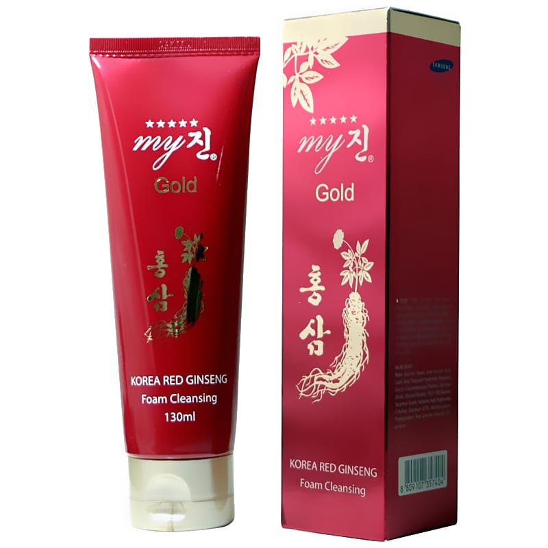 Sữa rửa mặt Sâm đỏ My gold 130ml