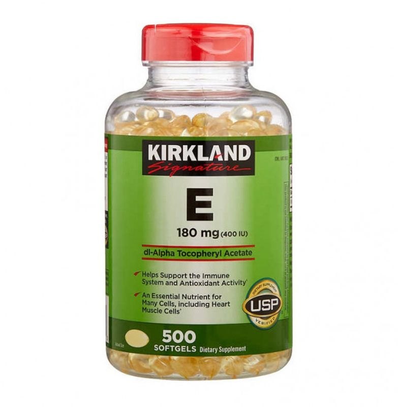 Viên uống Vitamin E Kirkland 500v