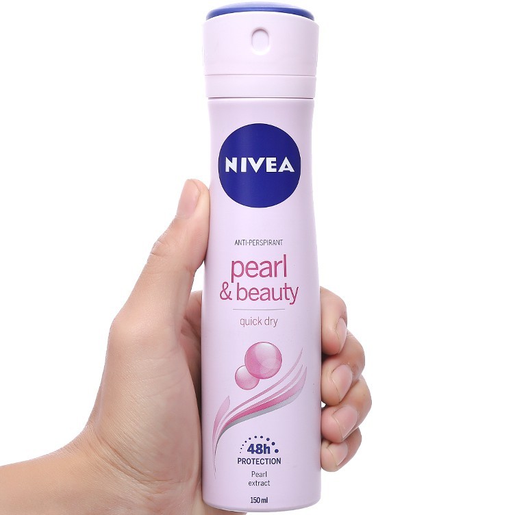 Xịt ngăn mùi Nivea Pearl & Beauty ngọc trai đẹp quyến rũ 150ml