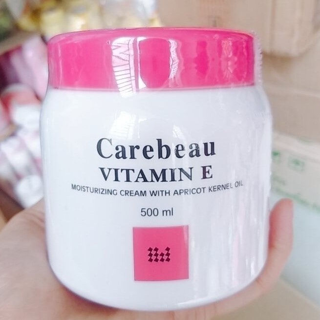 KEM DƯỠNG DA CAREBEAU VITAMIN E - HỒNG 500G