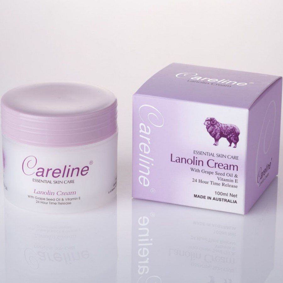 Kem Dưỡng Ẩm Cừu Tím Careline Lanolin Cream 100ml