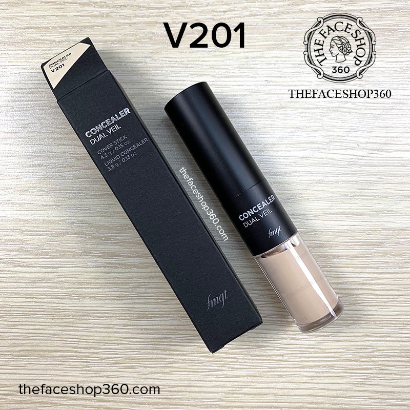 Che khuyết điểm 2 đầu The Face Shop V201