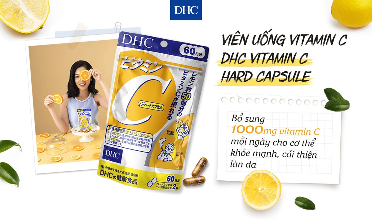 Viên DHC vitamin C 60